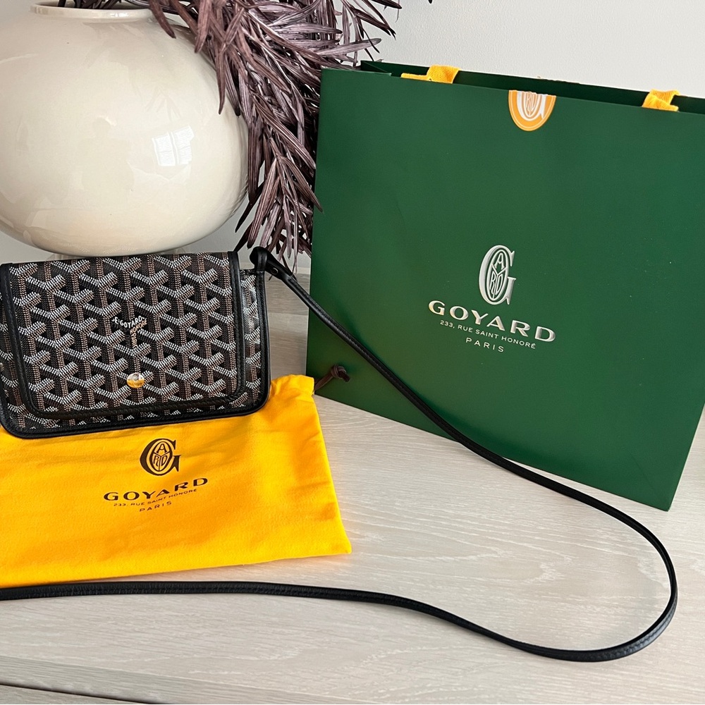 Goyard - Goyardine Plumet Clutch/Wallet On Strap/Crossbody